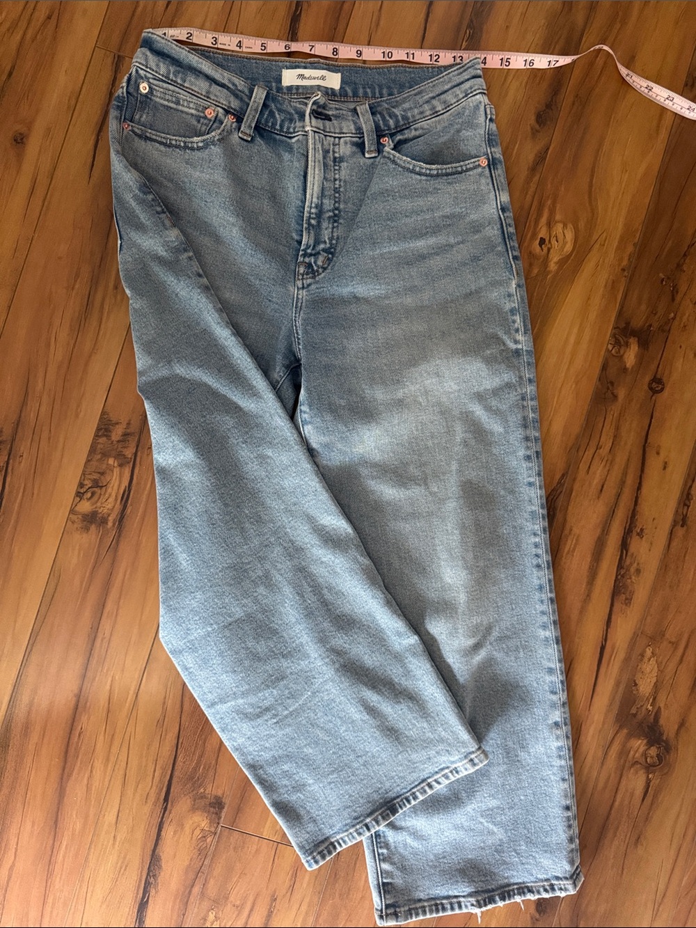 Madewell Petite Perfect Vintage Wide-Leg Crop Jean